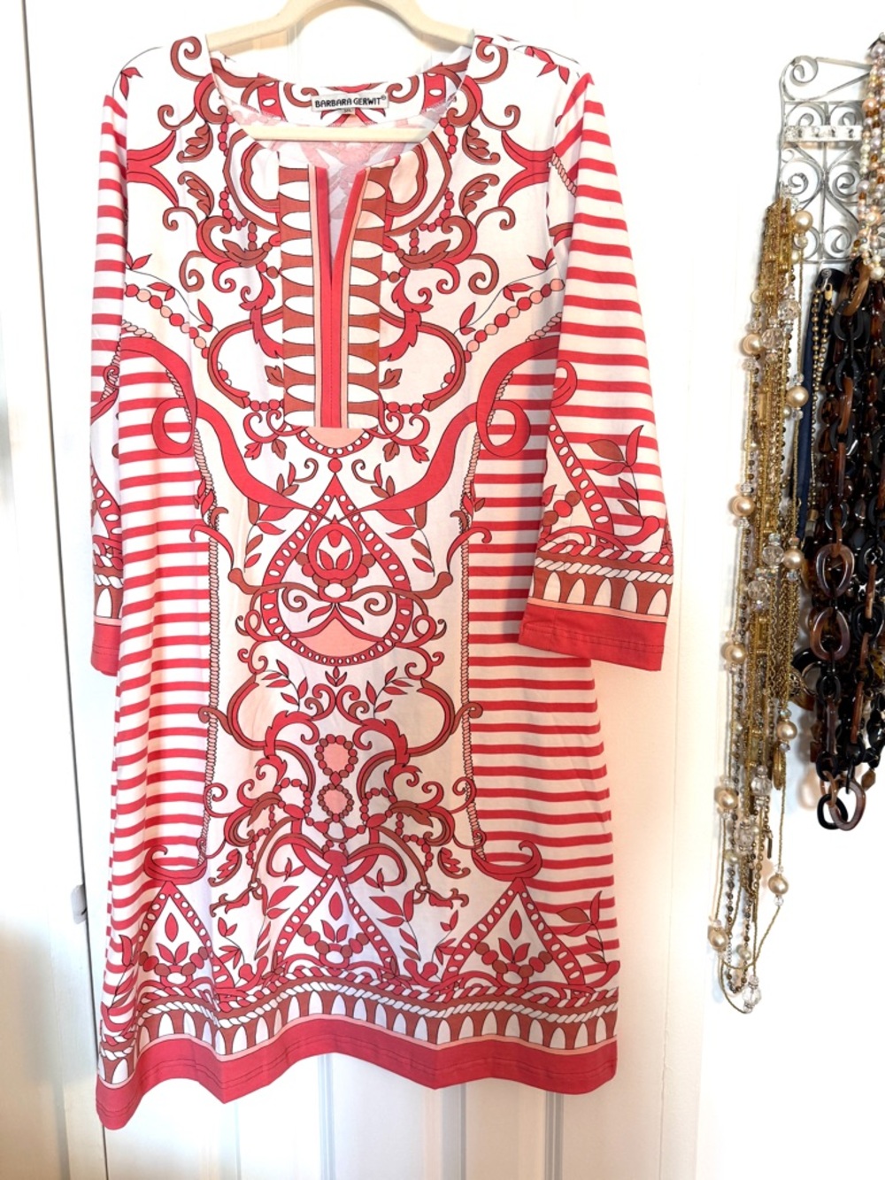 🎀HP🎀 NWT Pretty Barbara Gerwit DRESS XL 🎀